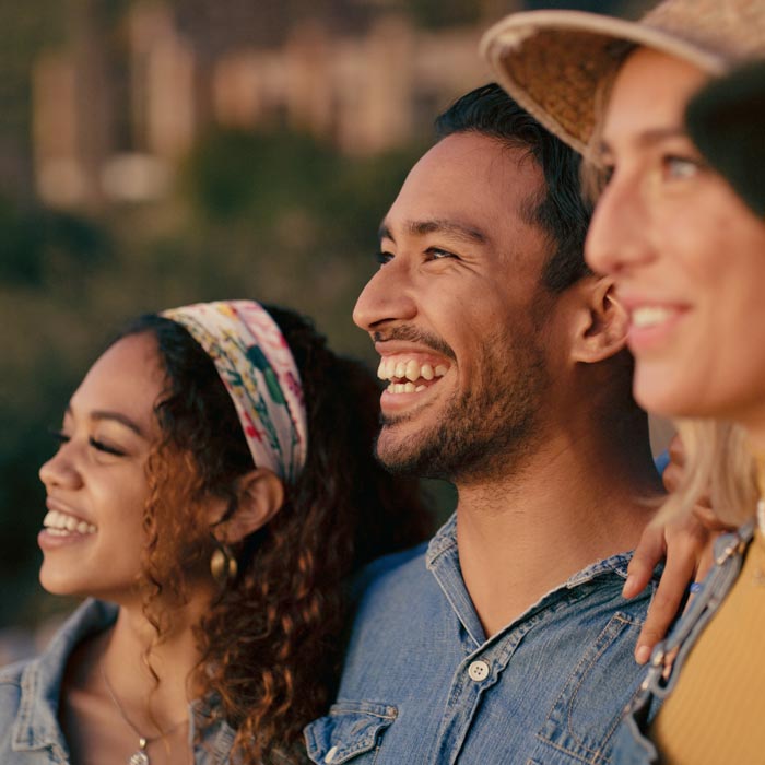 smiling friends