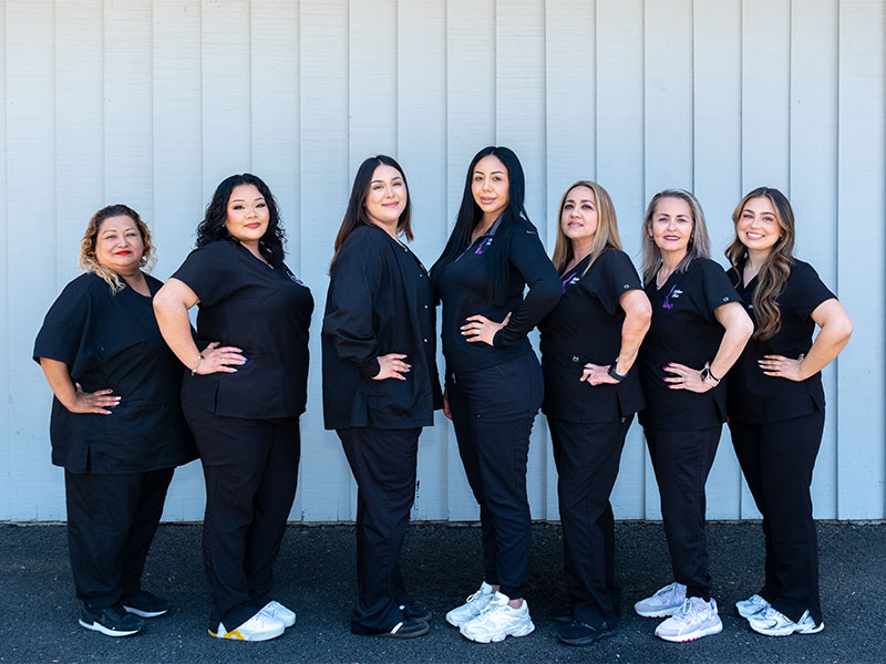 Front office team photo.